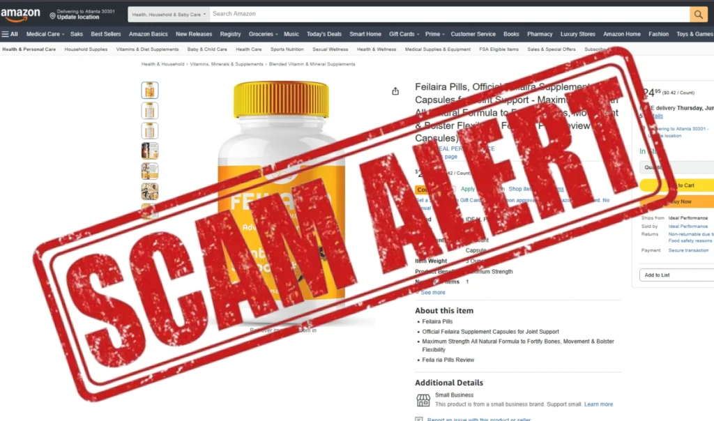 SCAM ALERT Feilaira