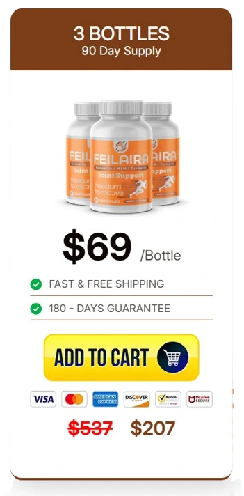 Feilaira reviews 3 bottles