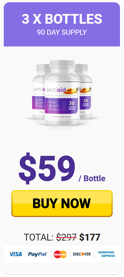 VertiAid review 3 bottles