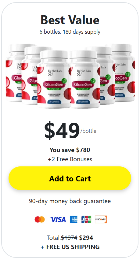 glucogen17 6 botlles